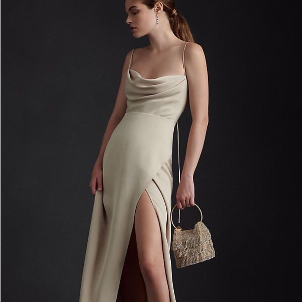 BHLDN REMY SATIN CHARMEUSE DRESS 2